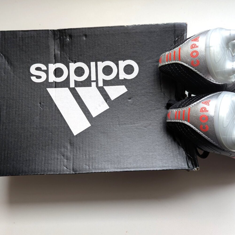 Adidas Copa 19.3 FG Kid's Boy's Soccer Cleats F35465 Black Red Silver Sz 10.5 - Picture 5 of 6